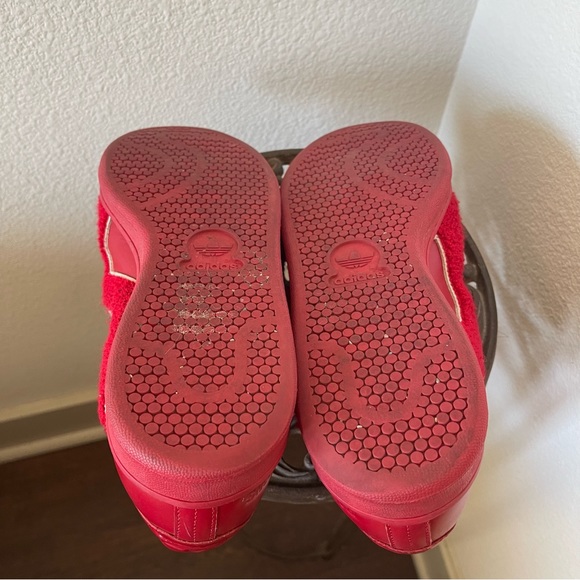 Adidas Stan Smith x Raf Simons Comfort Badge Power Red BB6887 Sneaker - Picture 8 of 8